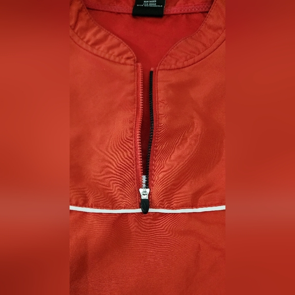 Men's Nike Dri Fit Vented Pullover Windbreaker Batting Cage Baseball Coach - Picture 10 of 11